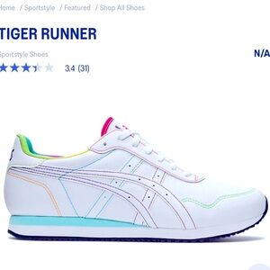 NWT ASICS Tiger Runner shoes